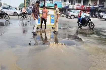 Water Line Damage in Vadodara